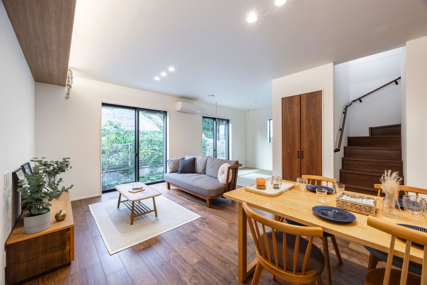 和室でなごめる家