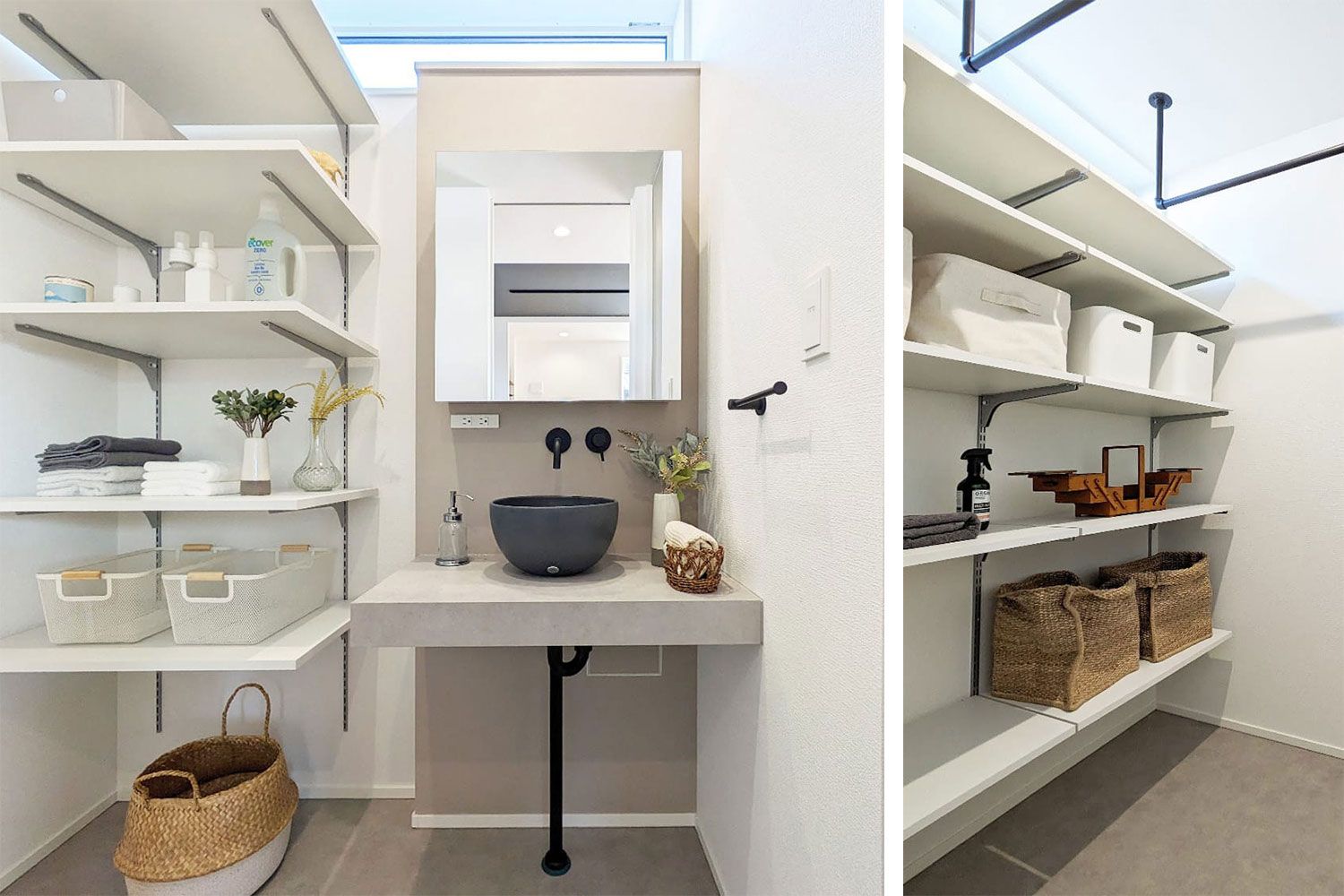 洗濯がラクになる家